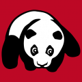 Panda baby stylized in kawaii style to customize online