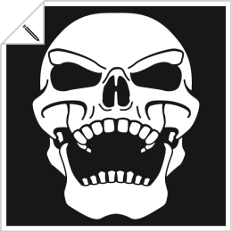 Skull and crossbones to be printed online. Customize your pirate t-shirt.