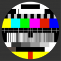 Test card, nerd pattern to print on t-shirt. The pattern used to appear on television screens. Nerd T-shirt.