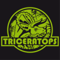 Triceratops t-shirt to customize. Create an original dinosaur t-shirt with this logo inspired by the movie Jurassic Park.