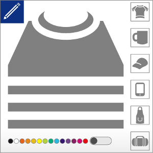Spreadshirt offers a wide range of t-shirts to customize: t-shirt for men, women and children. You can also print an accessory, bag, mug or original gift.